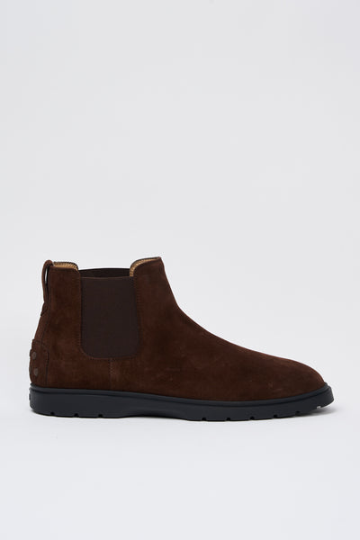 Tod's Stivaletto Marrone Africa Uomo