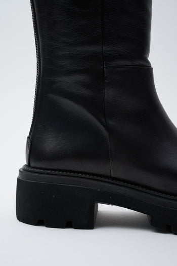 Albano Stivale Nero Donna - 4