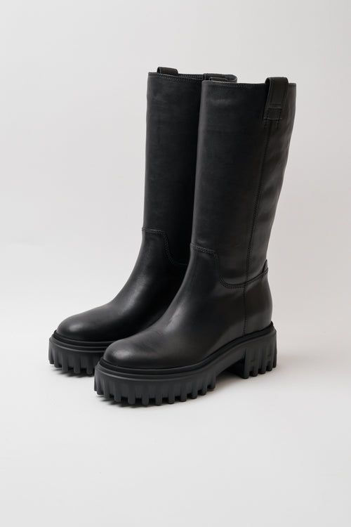 Hogan Stivale Nero Donna - 2