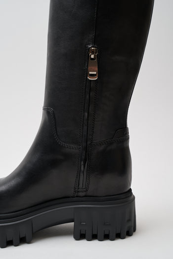 Hogan Stivale Nero Donna - 4