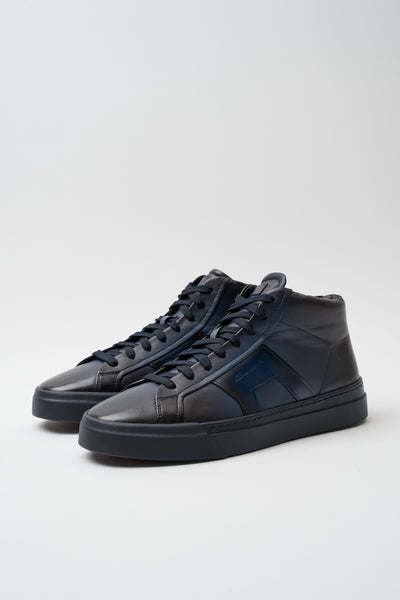 Santoni Sneaker Blue Uomo