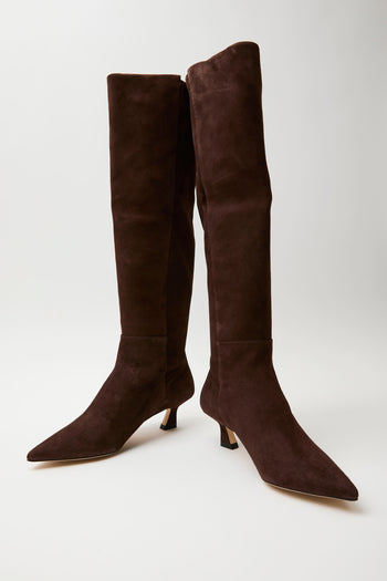 Stuart Weitzman Stivale Walnut Donna - 5