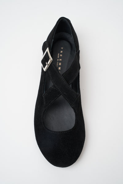 Tre Emme Ballerina Nero Donna