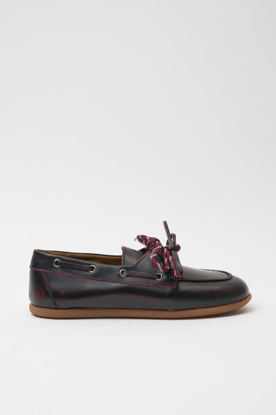 Tre Emme Stringata Bordeaux Donna
