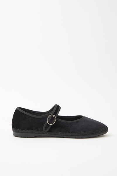 Tre Emme Ballerina Nero Donna