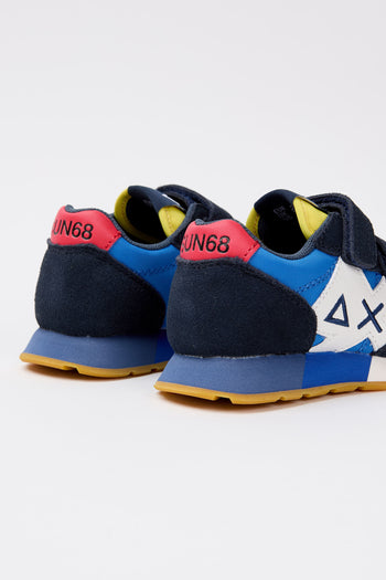 Sun68 Sneaker Navy Blue/royal Bambino - 4