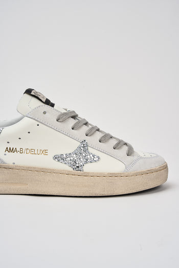 Ama-brand Sneaker Bianco/argento Donna - 4