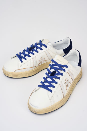 Premiata Sneaker Bco+blu Uomo - 7
