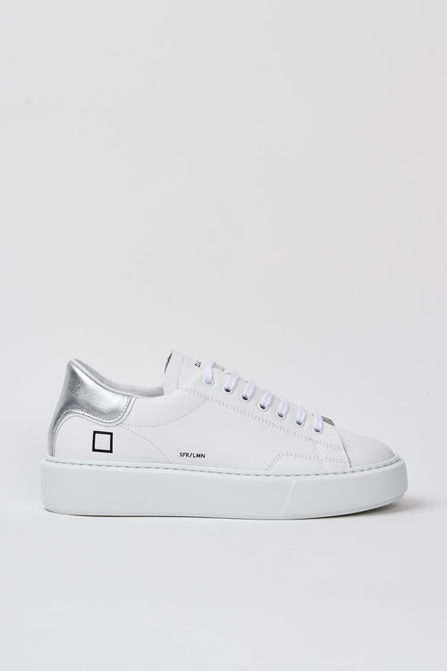 D.a.t.e. Sneaker White/silver Donna