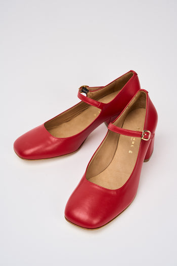 Tre Emme Mary Jane Rosso Donna - 6