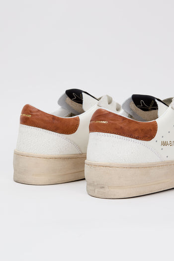 Ama-brand Sneaker Bianco/cuoio Uomo - 4