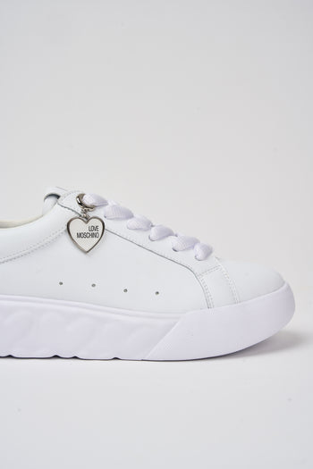 Love Moschino Sneaker Bianco Donna - 5