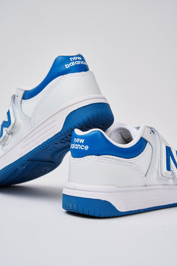 New Balance Sneaker White Bambino - 5