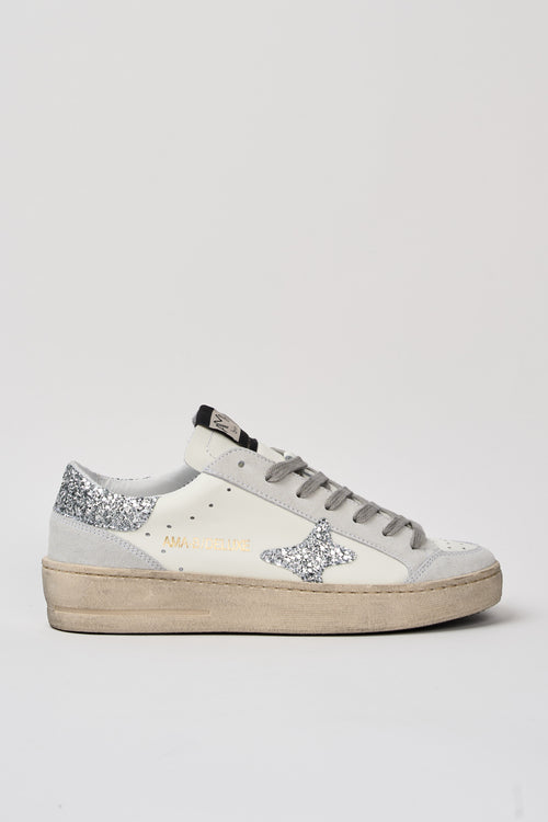 Ama-brand Sneaker Bianco/argento Donna