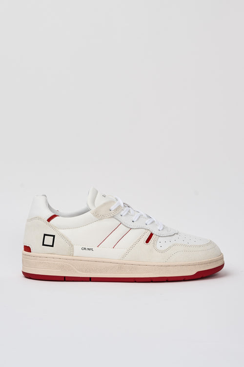 D.a.t.e. Sneaker White/red Uomo