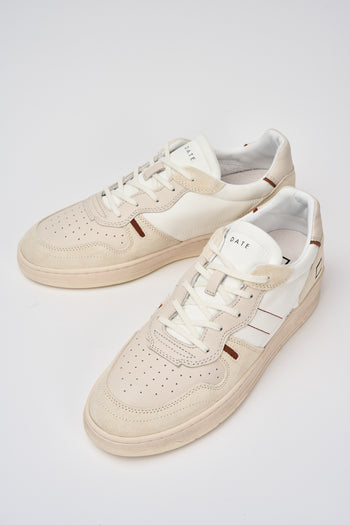 D.a.t.e. Sneaker White/cuoio Uomo - 7