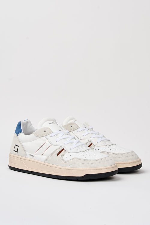 D.a.t.e. Sneaker White/bluette Uomo - 2