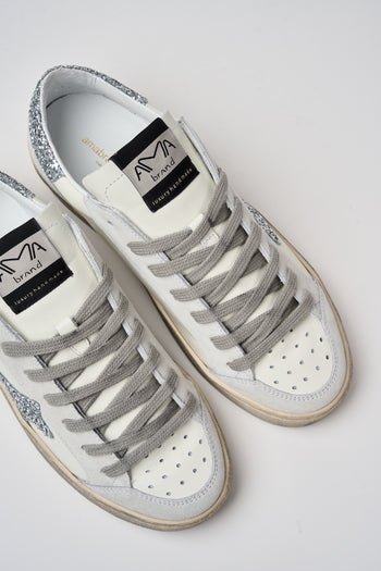 Ama-brand Sneaker Bianco/argento Donna - 3