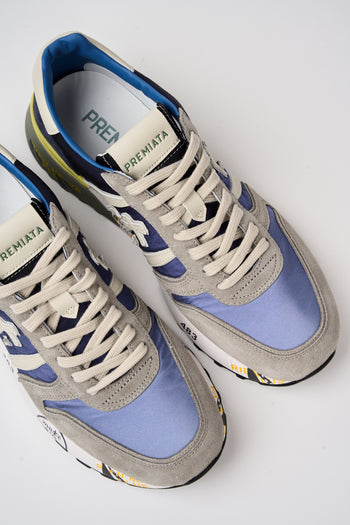 Premiata Sneaker Blu+grigio Uomo - 3