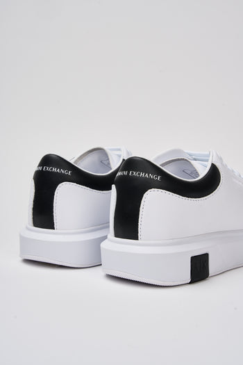 Armani Exchange Sneaker Op.white+black Uomo - 6