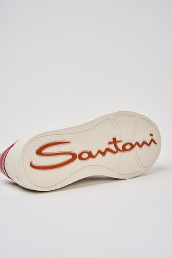 Santoni Sneaker White Uomo - 4