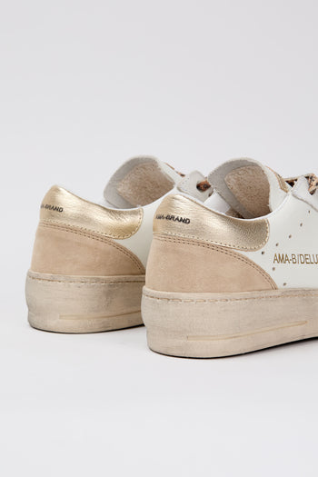 Ama-brand Sneaker Bianco/beige Donna - 4