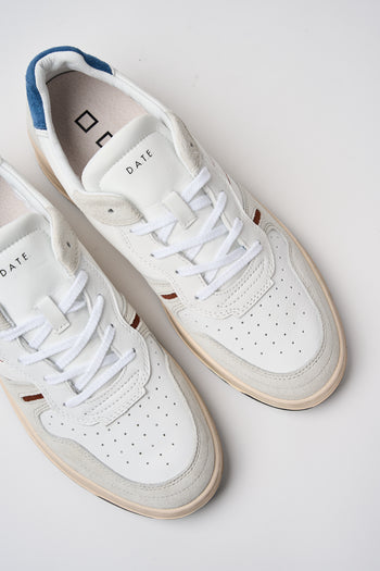 D.a.t.e. Sneaker White/bluette Uomo - 3