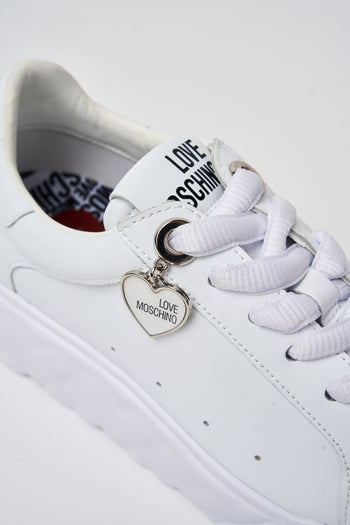 Love Moschino Sneaker Bianco Donna - 4