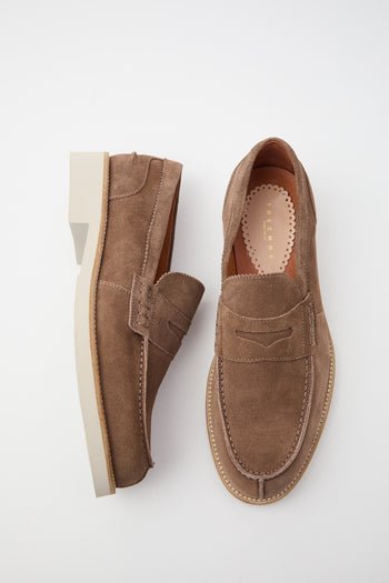 Tre Emme Mocassino Taupe Uomo - 4