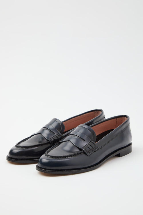 Tre Emme Mocassino Blu Donna - 2