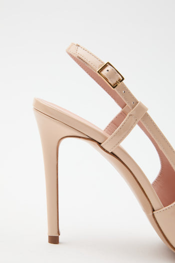 Tre Emme Slingback Nude Donna - 4