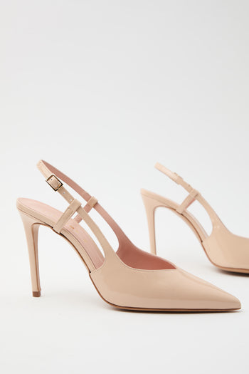 Tre Emme Slingback Nude Donna - 8