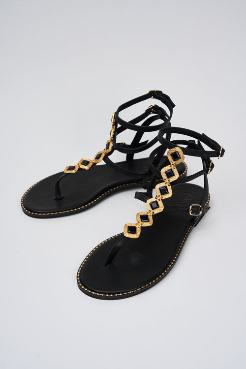 ExÉ Infradito Nero Donna