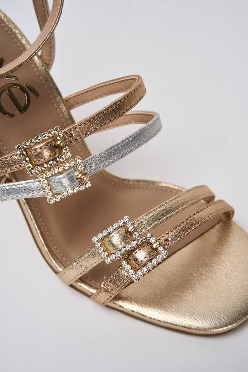 ExÉ Sandalo Gold+pink Donna