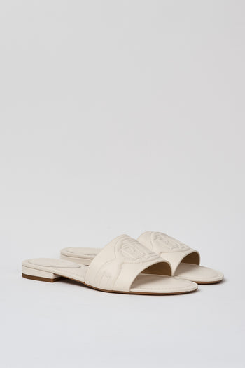 Ralph Lauren Ciabatta Soft White Donna - 3