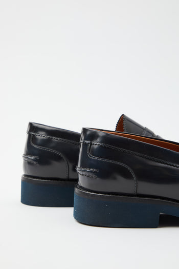 Tre Emme Mocassino Blu Uomo - 5