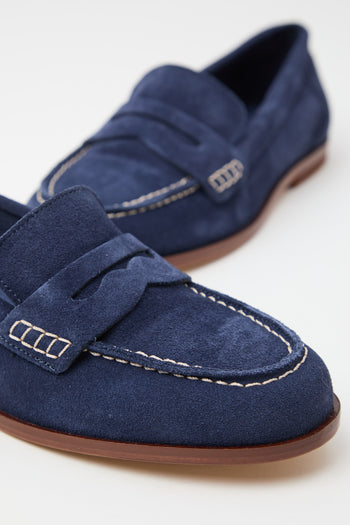 Tre Emme Mocassino Blu Donna - 3