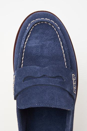 Tre Emme Mocassino Blu Donna - 6