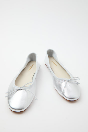 Tre Emme Ballerina Argento Donna - 3