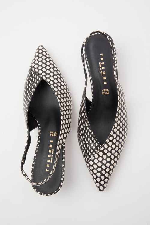 Tre Emme Slingback Burro Donna