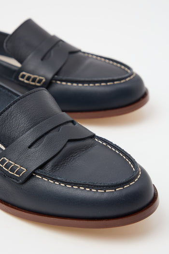 Tre Emme Mocassino Blu Donna - 7