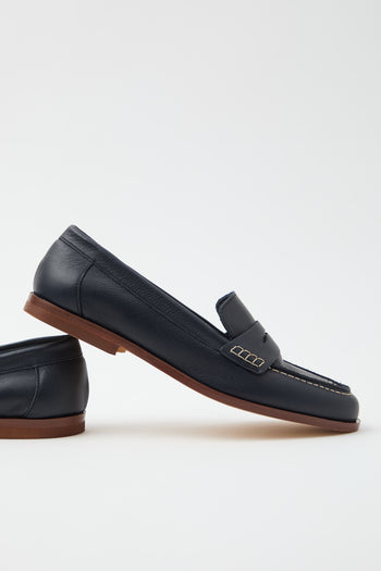 Tre Emme Mocassino Blu Donna - 4