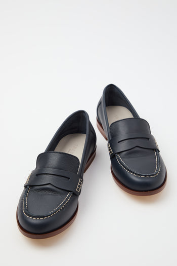 Tre Emme Mocassino Blu Donna - 6
