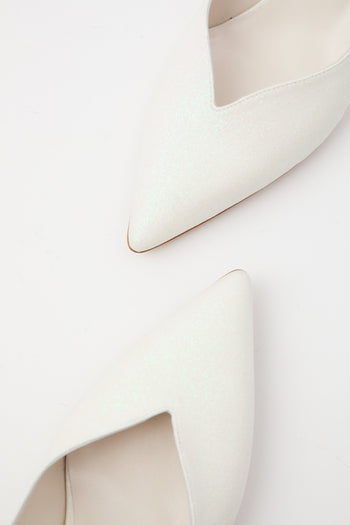 Elata Slingback Bianco Donna - 5