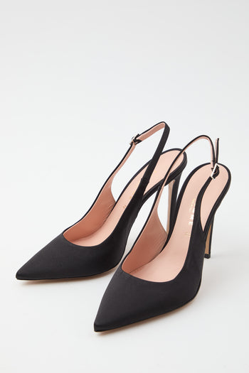 Tre Emme Slingback Nero Donna - 3