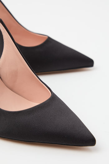 Tre Emme Slingback Nero Donna - 10