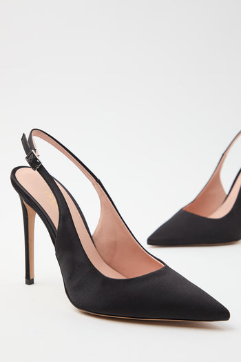 Tre Emme Slingback Nero Donna - 7