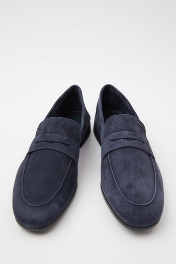 Frau Mocassino Blu Uomo - 5