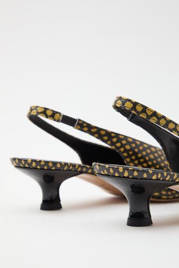 Tre Emme Slingback Ocra Donna - 5