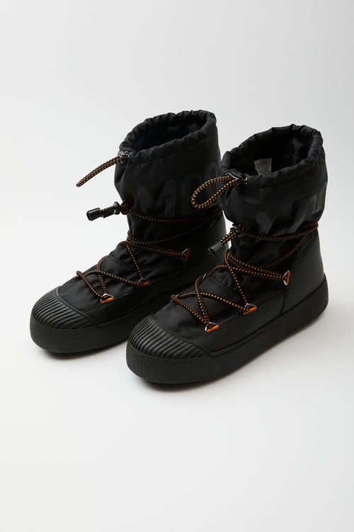 Moon Boot Doposci Black/orange Uomo - 2